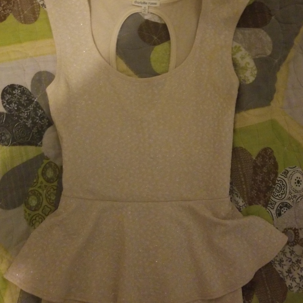 Mini Peplum Dress